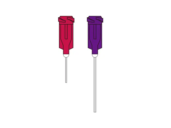 Recta Diver acus cum plastic Hub
